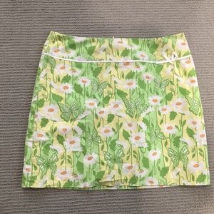 Lily Pulitzer Daisy Butterfly Skirt